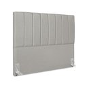 Ver imagem 2 de Cabeceira Estofada Carla 160 Cm Linho Cinza