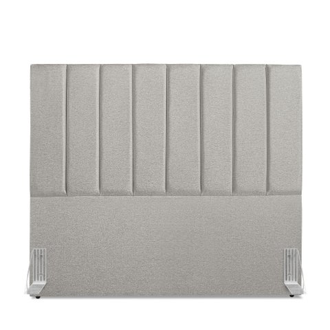 Cabeceira Estofada Carla 160 Cm Linho Cinza