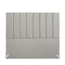 Ver imagem 1 de Cabeceira Estofada Carla 160 Cm Linho Cinza