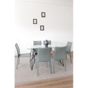 Ver imagem 4 de Kit 6 Cadeiras Revestimento PVC Amanda 