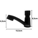 Ver imagem 5 de Torneira Automática Lavatório Banheiro Temporizada Preta