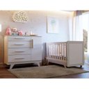 Ver imagem 1 de Quarto de Bebê com Cômoda e Berço 100% MDF Jolie Retrô