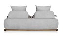 Ver imagem 3 de Sofá Dubai 2 Lugares 1.60m Tecido Bouclê Cinza para Sala Bz Home Decor