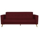 Ver imagem 4 de Sofá 3 Lugares 200cm Marisa Suede Yescasa