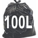 Ver imagem 2 de Saco para Lixo 100 Litros Preto Reforçado 100 Unidades