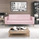 Ver imagem 1 de Sofá 3 Lugares 200cm Marisa Suede Yescasa