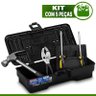 Kit Maleta De Ferramentas Em Plástico 6 Peças Caixa 10" - 1