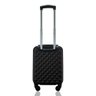 Mala de Bordo Viagem Rígida Rodas 360º Cadeado Segredo Gladiador D1pp Tamanho Pp: Preto - 4