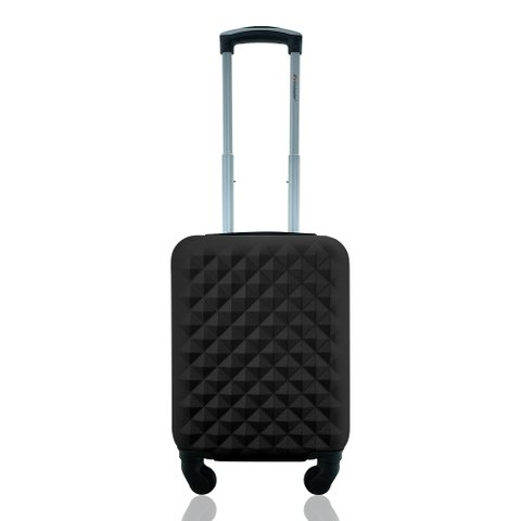 Mala de Bordo Viagem Rígida Rodas 360º Cadeado Segredo Gladiador D1pp Tamanho Pp: Preto