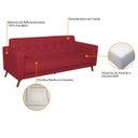 Ver imagem 5 de Sofá 3 Lugares 200cm Marisa Suede Yescasa