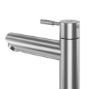 Ver imagem 3 de Torneira Banheiro Alta Lavabo Madrid Bica Aço Inox 304 Goldenx