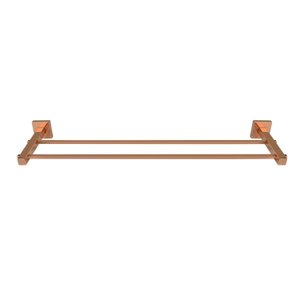Porta Toalha de Banho Duplo 51cm Inox Square Ducon Metais