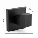 Ver imagem 4 de Cabide Gancho Suporte Quadra 25362 Meber - Preto