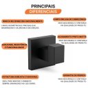 Ver imagem 3 de Cabide Gancho Suporte Quadra 25362 Meber - Preto