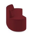 Ver imagem 6 de Sofá 4 Lugares Sala de Estar Cancún D02 Veludo Marsala 280 cm C-278 - Lyam Decor