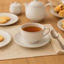 Ver imagem 7 de Xícara e Pires de Chá Café 185ml Tramontina Atena Porcelana