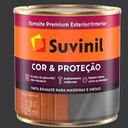 Ver imagem 2 de Tinta Esmalte Cor e Proteção Fosco Preto para Madeiras e Metais 225ml - 50790986 - Suvinil