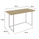 Ver imagem 3 de Mesa Office 135cm Madison