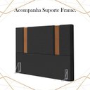 Ver imagem 5 de Cabeceira Casal 138 cm Veron Veludo Preto Soon