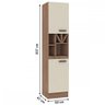 Paneleiros Select 2 Portas Manchester/champagne Pa905 - Fellicci - 3