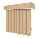 Ver imagem 2 de Persiana Vertical 160cm x 180cm com Tecido Translúcido Persianet