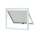 Ver imagem 3 de Janela Basculante Vitrô de Banheiro Maxim-ar Tamanho 60 Cms Altura 60 Cms Largura em Aluminio Branco