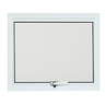 Janela Basculante Vitrô de Banheiro Maxim-ar Tamanho 60 Cms Altura 60 Cms Largura em Aluminio Branco - 2