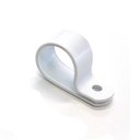 Ver imagem 1 de Abraçadeira Plastica Pvc Fixadora 12,5mm Pct 50 Unid.