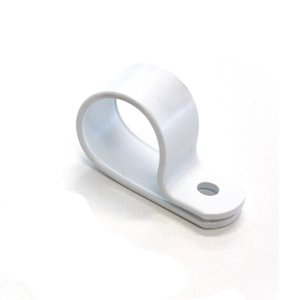 Abraçadeira Plastica Pvc Fixadora 12,5mm Pct 50 Unid.