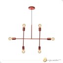Ver imagem 7 de Luminária de Teto Pendente Hashteg Rose 6xe27 Hastes Flexiveis
