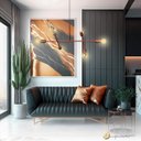 Ver imagem 4 de Luminária de Teto Pendente Hashteg Rose 6xe27 Hastes Flexiveis