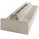 Ver imagem 6 de Sofá Ilha Modular para Sala 432cm com Puff Dublin K01 Bouclê Bege - Lyam Decor