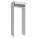 Ver imagem 5 de Porta-geladeira 83 Cm 1 Porta Basculante Branco Veludo Lux Madesa