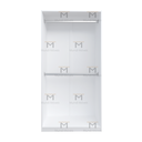 Ver imagem 3 de ARMÁRIO CABIDEIRO E CALCEIRO 1M M116.2021.B (CLOSET) MUNDI MOVEIS