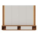 Ver imagem 6 de Estante Painel Home Suspenso Tv 75 Polegadas com Iluminação 1.658.a0 Loa Colibri