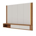 Ver mais imagens de Estante Painel Home Suspenso Tv 75 Polegadas com Iluminação 1.658.a0 Loa Colibri