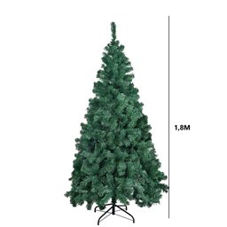 Arvore Natalina Lille 800 Tips Verde 1,8m - 2