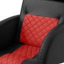 Ver imagem 5 de Cadeira Gamer Gladiator Reclinável Corino:corino Preto/vermelho