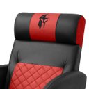 Ver imagem 4 de Cadeira Gamer Gladiator Reclinável Corino:corino Preto/vermelho