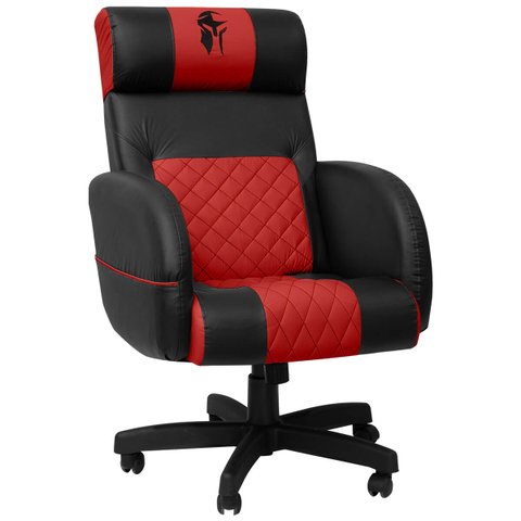 Cadeira Gamer Gladiator Reclinável Corino:corino Preto/vermelho