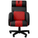 Ver imagem 2 de Cadeira Gamer Gladiator Reclinável Corino:corino Preto/vermelho