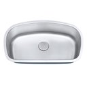 Ver imagem 1 de Cuba De Cozinha Aço Inox 1mm Escovado C104 82,5x47,2x22,9 Cm