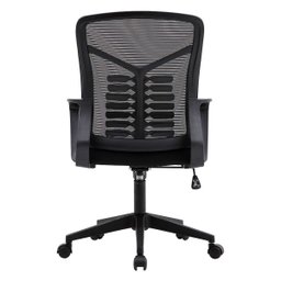 Cadeira Office Leap Plus, Elg, Och05, Ajuste de Altura, Apoio Braços, Espuma D27, até 120kg, Preto - 8