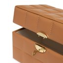 Ver imagem 3 de Caixa Decorativa em Mdf com Revestimento em Pu Caramelo 26cm 20791 Mart