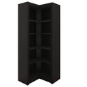 Ver imagem 5 de Armário de Canto 68x68cm 4 Prateleiras Me4132 Tecno Mobili - Preto