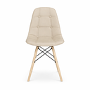 Ver imagem 6 de Kit 2 Cadeiras Botone Eiffel Bege/Nude