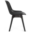 Ver imagem 5 de Conjunto Mesa de Jantar Redonda Talia Amadeirada Natural 120cm com 4 Cadeiras Design Marcela - Preto