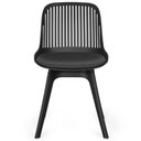 Ver imagem 4 de Conjunto Mesa de Jantar Redonda Talia Amadeirada Natural 120cm com 4 Cadeiras Design Marcela - Preto
