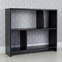 Ver imagem 4 de Rack para TV Nicho Aparador Madeira para Sala Quarto - Preto