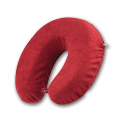 Travesseiro de Pescoço para Viagem My Travel Fibra Vermelho Lavável em Máquina Fibrasca - 2